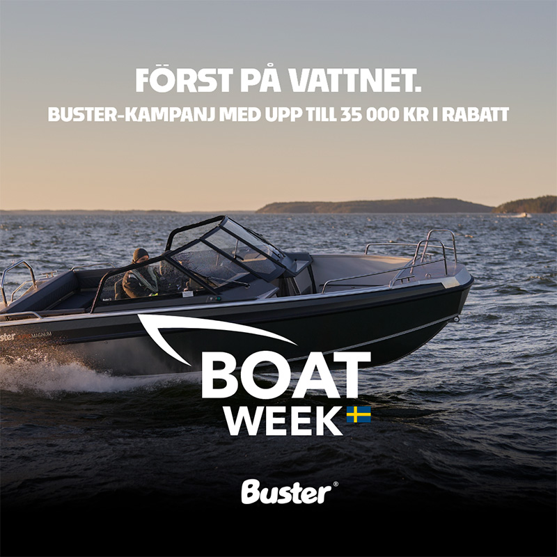 Buster vinterkampanj Boat Week